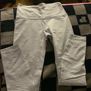 lululemon athletica Light Gray Leggings